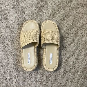 Tony Bianco Capri Natural Raffia Sandals